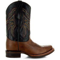 Soto Boots Soto Boots Miel Square Toe Leather Cowboy Boots H4002