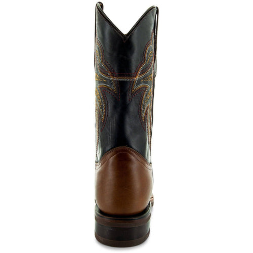 Soto Boots Soto Boots Miel Square Toe Leather Cowboy Boots H4002