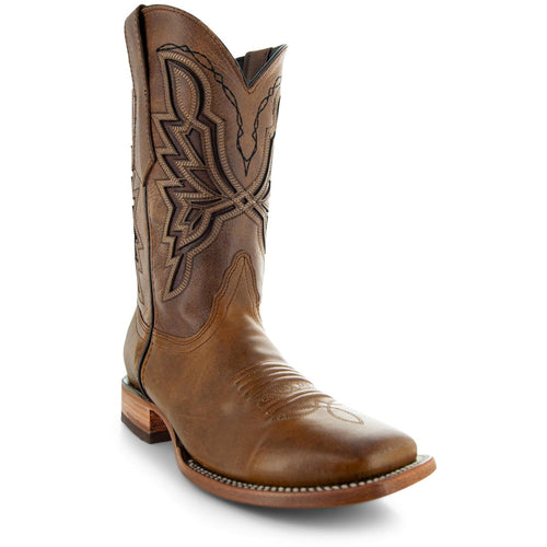 Soto Boots Broad Square Toe Cowboy Boots | Men's Broad Toe Boots (H50028)