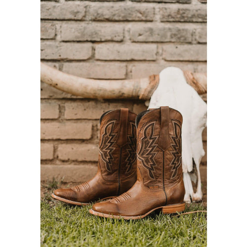 Soto Boots Broad Square Toe Cowboy Boots | Men's Broad Toe Boots (H50028)