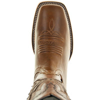Soto Boots Broad Square Toe Cowboy Boots | Men's Broad Toe Boots (H50028)