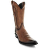 Soto Boots Men's Snip Toe Cowboy Boots Tan (H50030) | Soto Boots