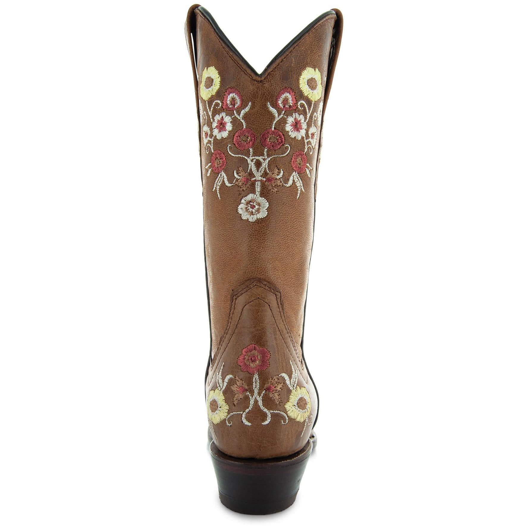 Soto Boots Women's Snipped Toe Western Boots | Floral Showstopper Cowgirl Boots