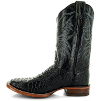 Soto Boots Soto Boots Black Caiman Belly Print Men's Cowboy Boots H4001