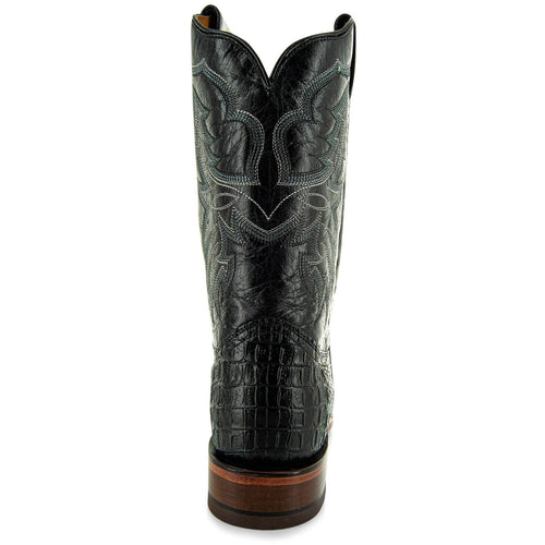Soto Boots Soto Boots Black Caiman Belly Print Men's Cowboy Boots H4001