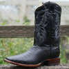 Soto Boots Soto Boots Black Caiman Belly Print Men's Cowboy Boots H4001