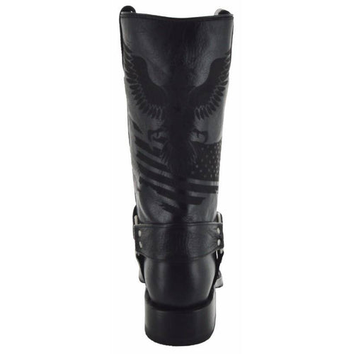 Soto Boots Soto Boots Eagle Rider Men's Leather Biker Boots (H50021)
