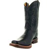 Soto Boots Soto Boots Black Square Toe Leather Cowboy Boots H4002