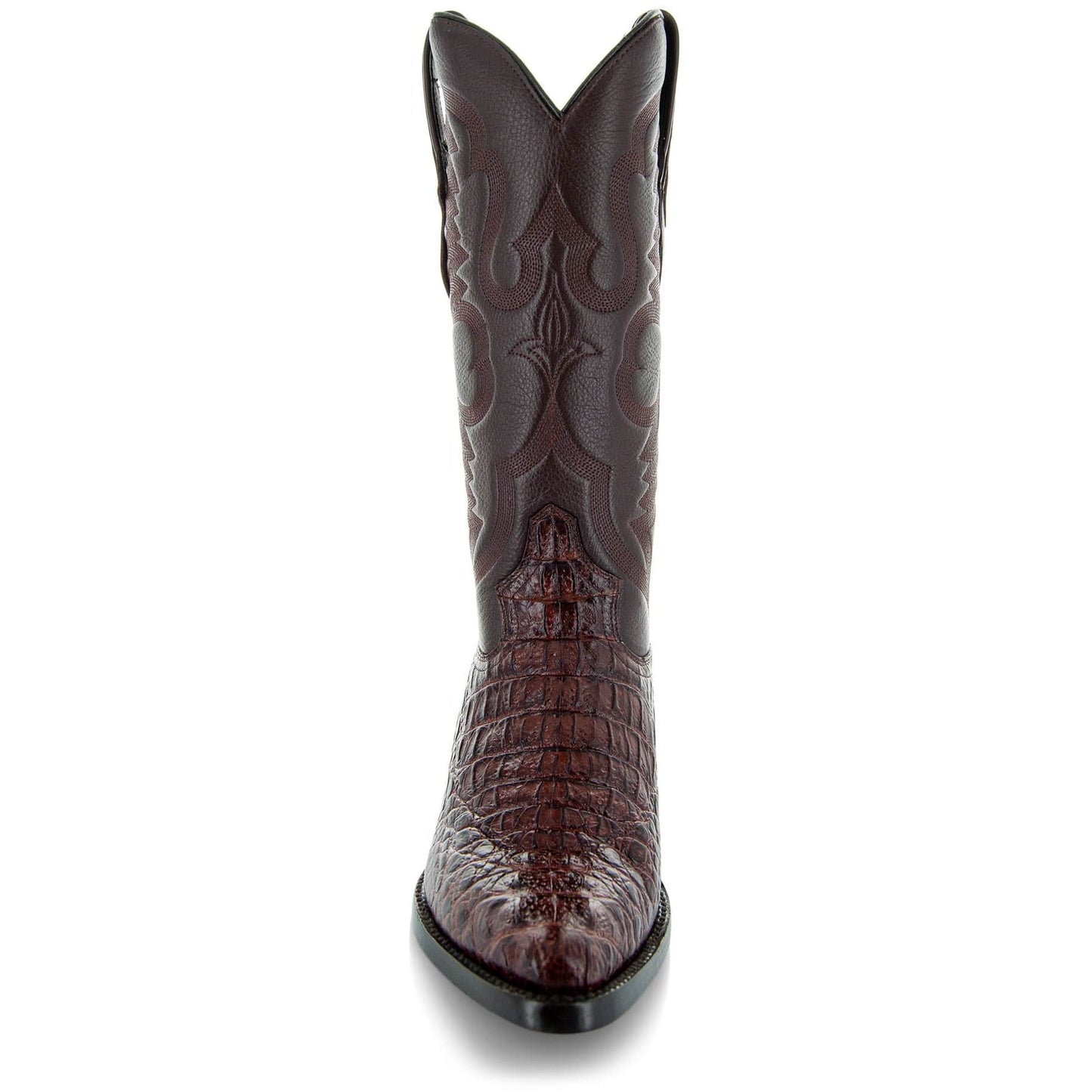 Soto Boots Soto Boots Men's Gator Tail Print Cowboy Boots Cognac (H7006)