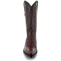 Soto Boots Soto Boots Men's Gator Tail Print Cowboy Boots Cognac (H7006)