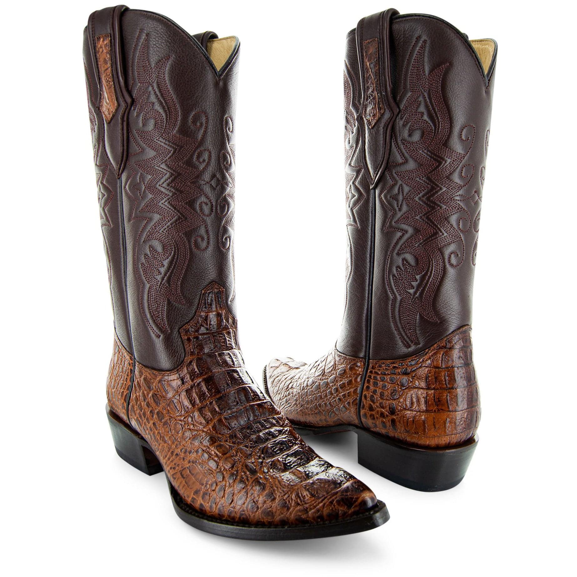 Soto Boots Soto Boots Men's Gator Tail Print Cowboy Boots (H7006)