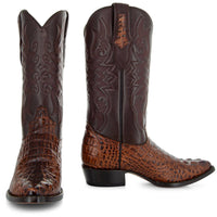 Soto Boots Soto Boots Men's Gator Tail Print Cowboy Boots (H7006)