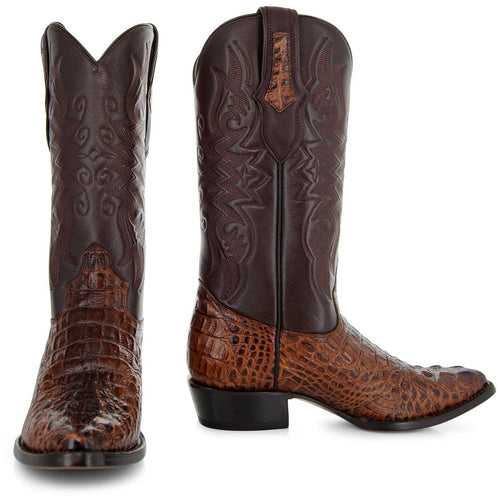 Soto Boots Soto Boots Men's Gator Tail Print Cowboy Boots (H7006)