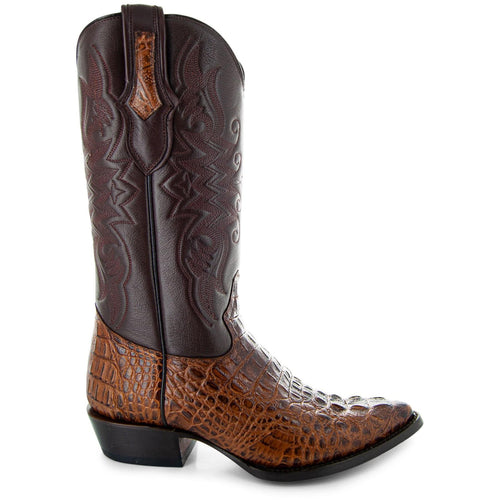 Soto Boots Soto Boots Men's Gator Tail Print Cowboy Boots (H7006)