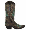 Soto Boots Turquoise Rose Inlayed Women's Cowgirl Boots (M50032)