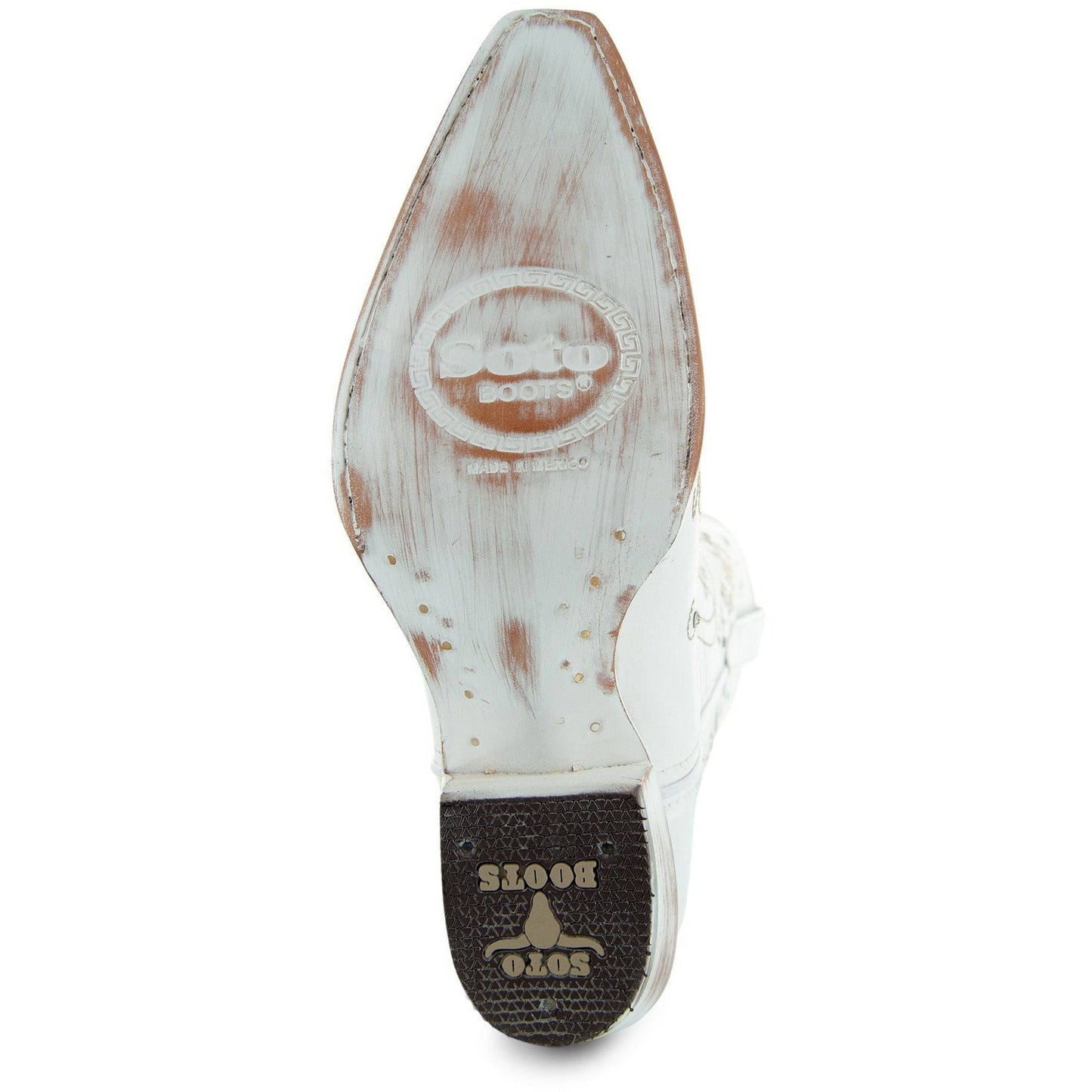 Soto Boots White Rhinestone Cowgirl Boots (Wedding Cowgirl Boots)