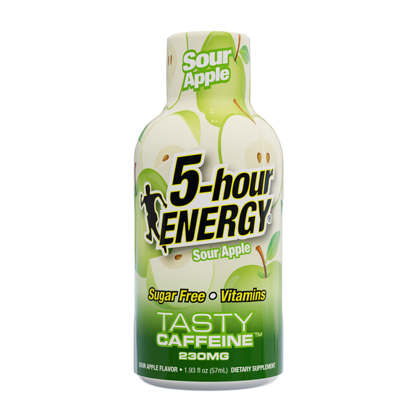 Sour Apple Flavor Extra Strength 5-hour ENERGY Shots 5-hour Energy