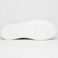 Zelli Italia 65-219-BLK SPETTACOLARE Italian Glove Baby Calf Sneakers, Black