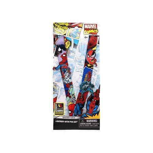 Spider-Man Classic Lanyard and Pin Set - San Diego Comic-Con 2020 Exclusive ToyShnip