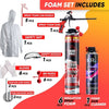Spray Foam Insulation Kit (30 oz./850gr)