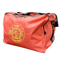 Safety Main BRLBC-15017 Deluxe Firefighter Gear Bag, Red, 1 Each Enviro Safety Products