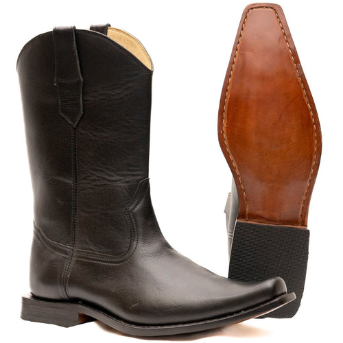 Square Heel Cowboy Boots Atitlan Leather