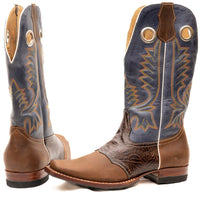 Square Rodeo Cowboy Boots Atitlan Leather