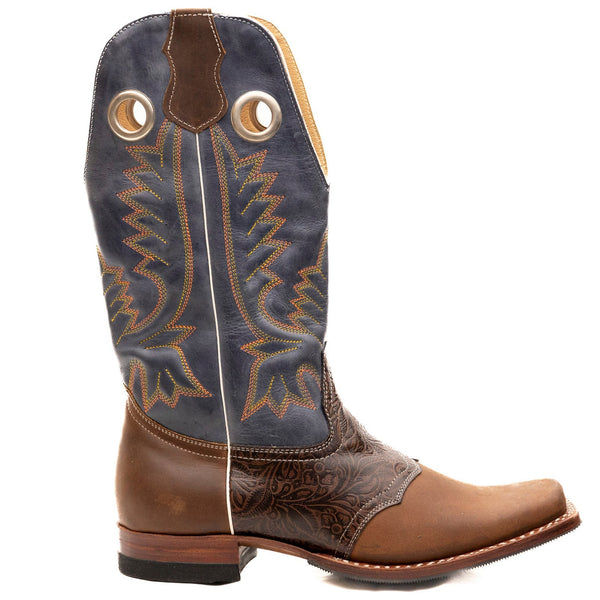 Square Rodeo Cowboy Boots Atitlan Leather