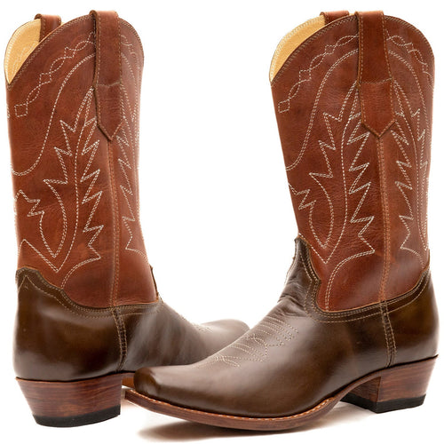 Square Toe Cowgirl Boots Atitlan Leather