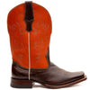 Square Toe Double Stitched Cowboy Boots Atitlan Leather