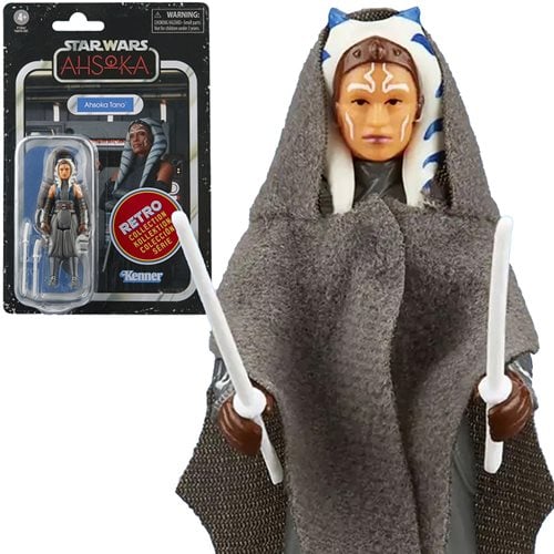 Star Wars: Ahsoka Tano - The Retro Collection - 3 3/4-Inch Action Figure - Select Figure(s) ToyShnip