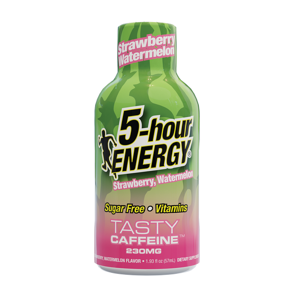 Strawberry Watermelon Flavor Extra Strength 5-hour ENERGY Shots 5-hour Energy