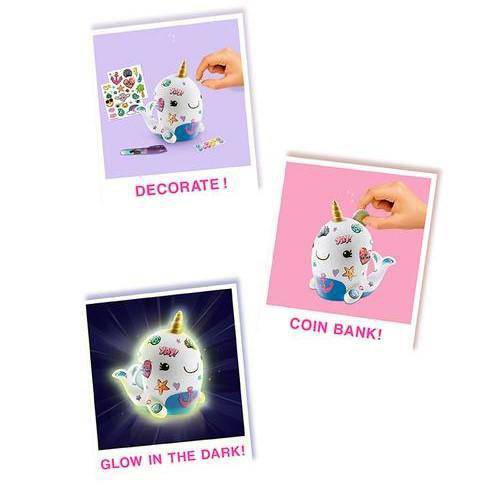 ToyShnip ToyShnip Style 4 Ever Deco Narwhal Kit