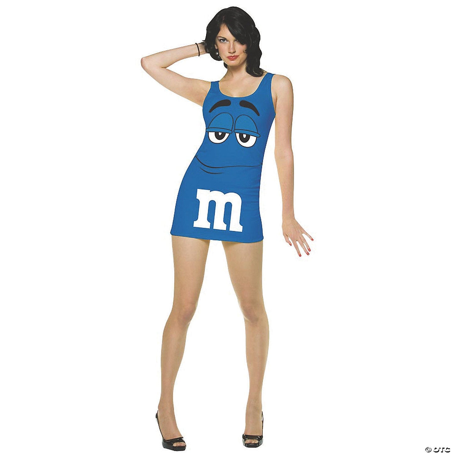 Women's Blue M&Ms Tank Dress Costume