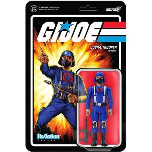 ToyShnip Super7 G.I. Joe 3 3/4-Inch ReAction Figure - Select Figure(s)