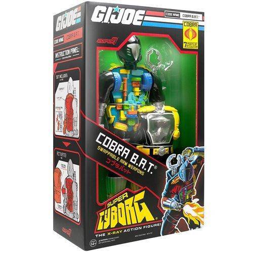 ToyShnip Super7 G.I. Joe Cobra B.A.T. Super Cyborg Vinyl Figure - Select