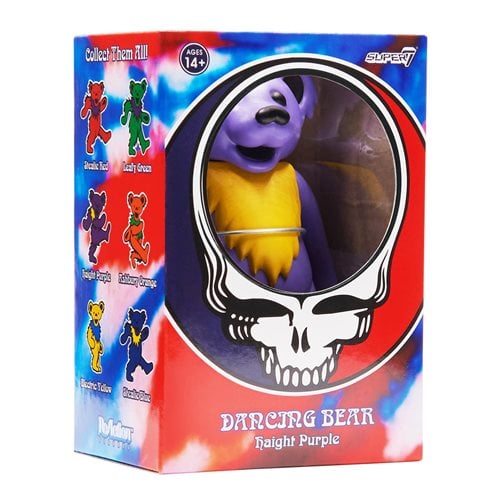 ToyShnip Super7 Grateful Dead Dancing Bears Wave 2 Reaction Figure - Select