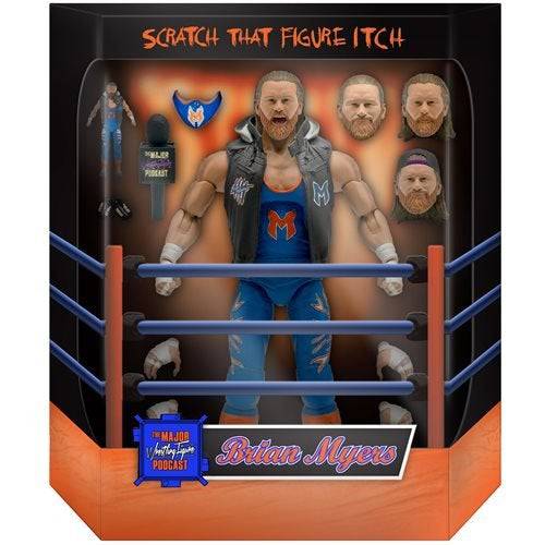 ToyShnip Super7 Major Wrestling Figure Podcast Ultimates 7-Inch Action Figure