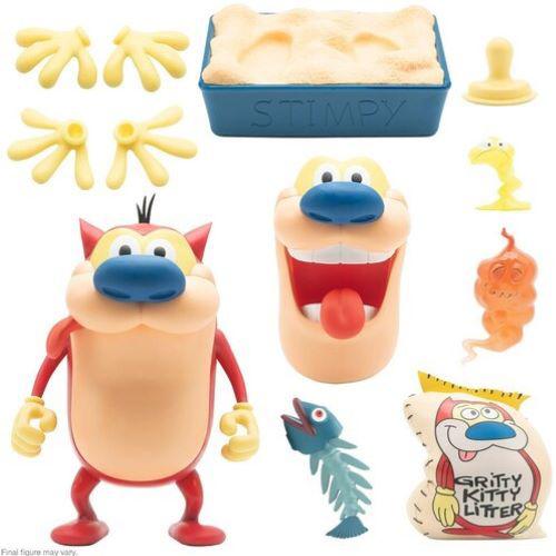 ToyShnip Super7 Ren & Stimpy Deluxe 6-Inch Action Figure - Select Figure(s)