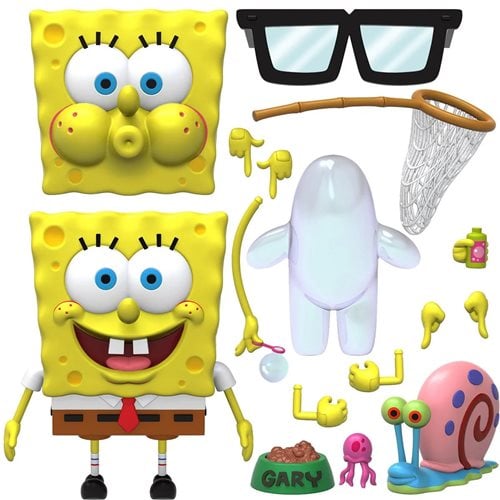ToyShnip Super7 SpongeBob SquarePants Ultimates 7-Inch Action Figure - Select
