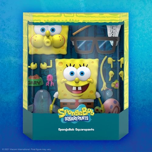 ToyShnip Super7 SpongeBob SquarePants Ultimates 7-Inch Action Figure - Select