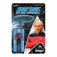ToyShnip Super7 Star Trek: The Next Generation 3.75"_x009d_ Reaction Figure