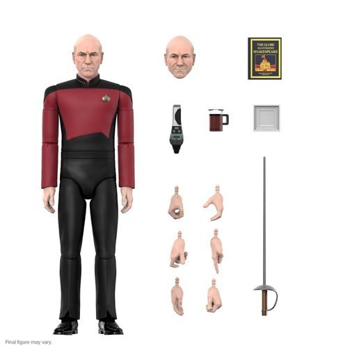 ToyShnip Super7 Star Trek: The Next Generation Ultimates 7-Inch Action Figure