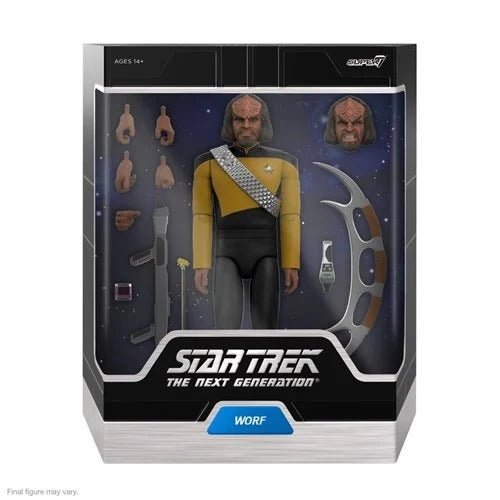 ToyShnip Super7 Star Trek: The Next Generation Ultimates 7-Inch Action Figure