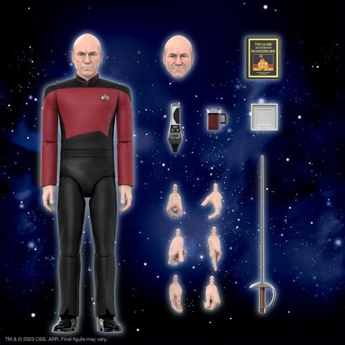 ToyShnip Super7 Star Trek: The Next Generation Ultimates 7-Inch Action Figure