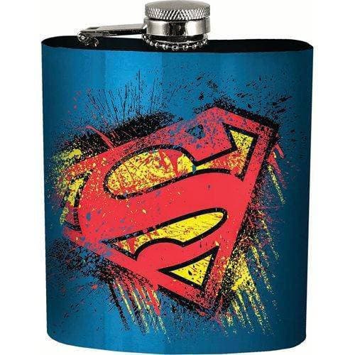 ToyShnip ToyShnip Superman 7oz. Hip Flask