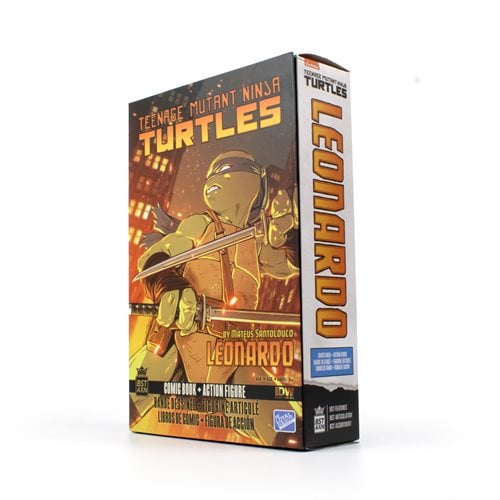 ToyShnip Teenage Mutant Ninja Turtles BST AXN IDW Action Figure and Comic Book