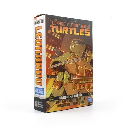 ToyShnip Teenage Mutant Ninja Turtles BST AXN IDW Action Figure and Comic Book
