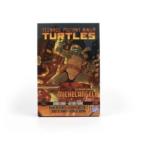 ToyShnip Teenage Mutant Ninja Turtles BST AXN IDW Action Figure and Comic Book