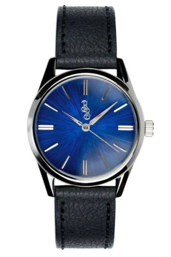 Blue Sunburst Watch The Beyond Boring Watch Company